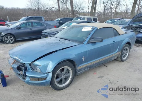 2007 Ford Mustang V6 Deluxe/V6 Premium from USA, damaged, VIN 1ZVHT84N775209261